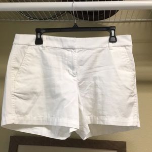 J.Crew white shorts
